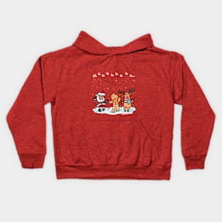 Hard happy Xmas Kids Hoodie